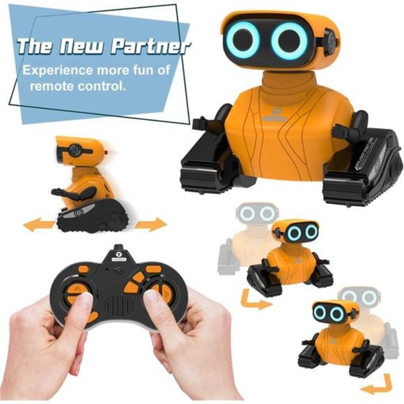 Robot Toys for Kids, 2.4Ghz Remote Control Robot Toys with LED Eyes &  Sound - Picture 3 of 6